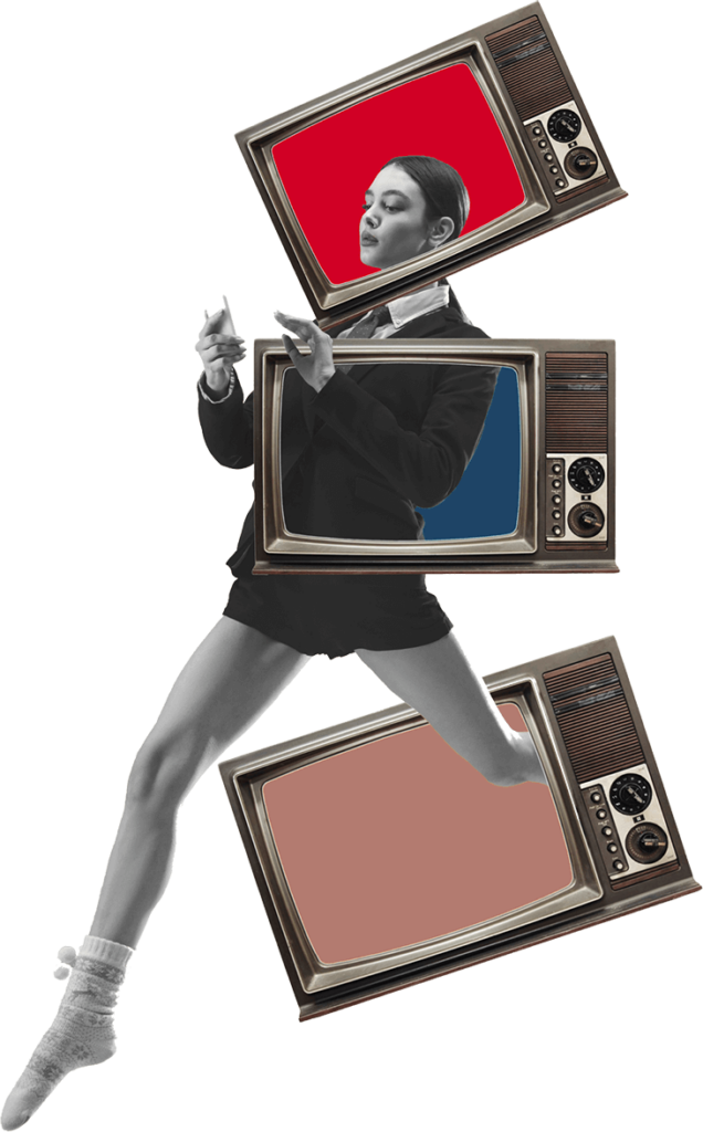Girl With TVs